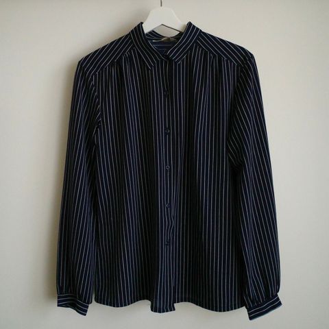 Stripete skjorte i lett stoff, vintage