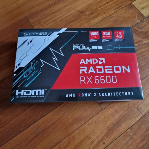 AMD RX6600 pulse