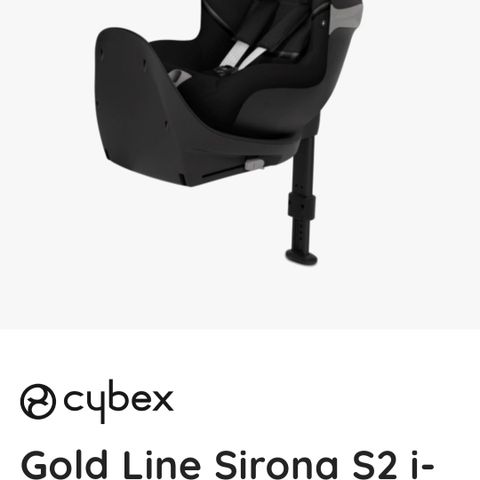 Cybex Sirona S2 i-size som roterer!