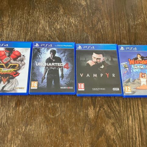 Diverse Playstation 4 Spill