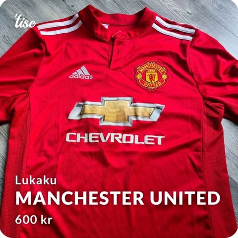 Manchester United trøye.