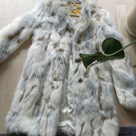 Patrizia Pepe faux fur coat