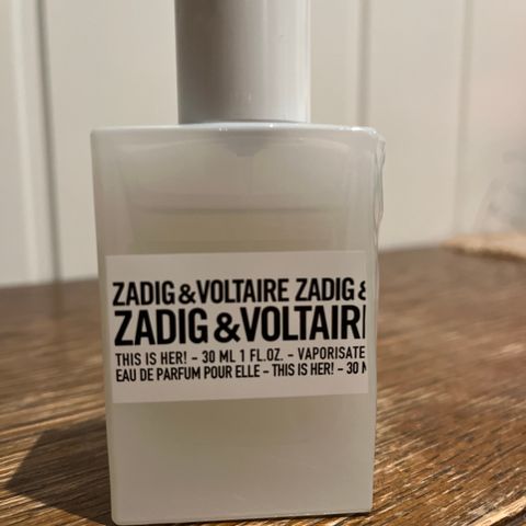 Zadig&Voltaire this is her 30ml