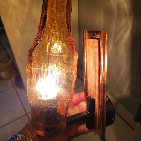 Retro/vintage vegglampe