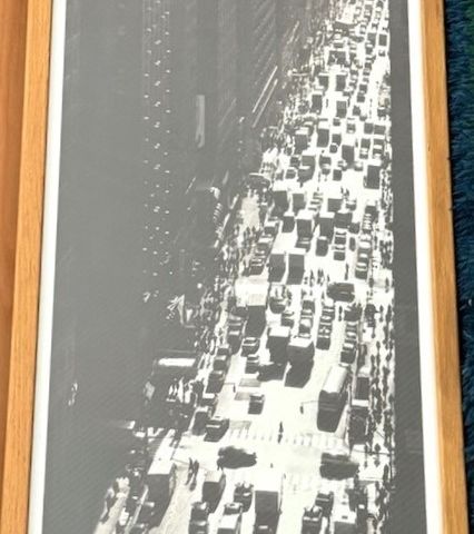 Ny pris! Stor vintage bilder av New York, 32cm x 90cm og 52cm x 42cm