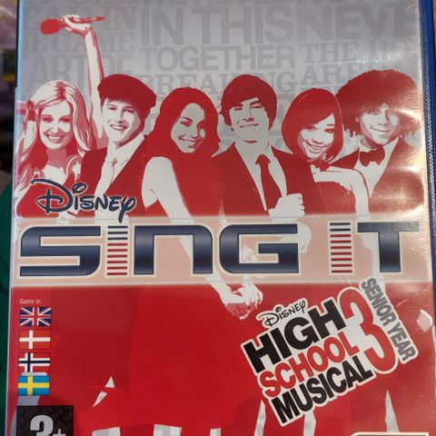 High School Musical 3: Sing it PlayStation 2