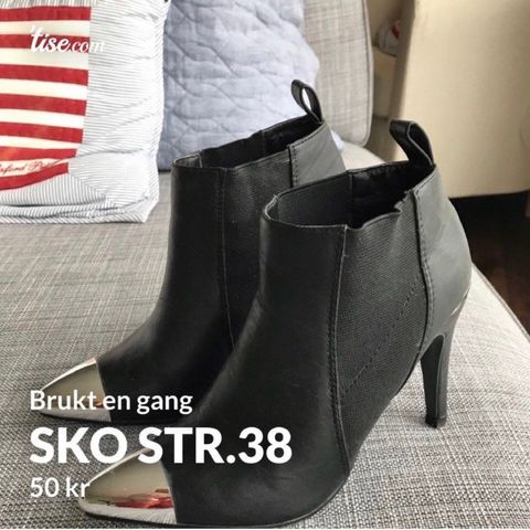 Flotte sko str.38 selges 50kr