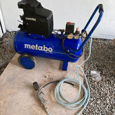 Kompressor - metabo Basic 265 selges (nedsatt pris)