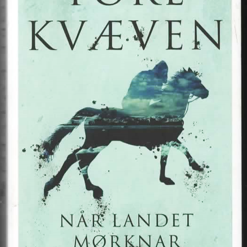 NÅR LANDET MØRKNAR av Tore Kvævven