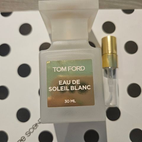 3ml dekant Tom Ford Eau De Soleil Blance(edt)