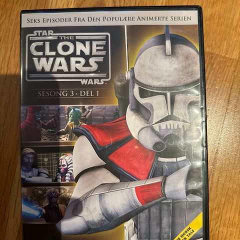 Star Wars The Clone Wars Sesong 3 Del 1 DVD