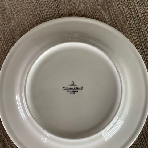 6 stk tallerkner fra villeroy & boch (21 cm)