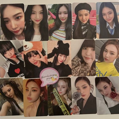Selger diverse Kpop fotokort