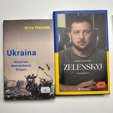 Zelenskyj og Ukraina bøker