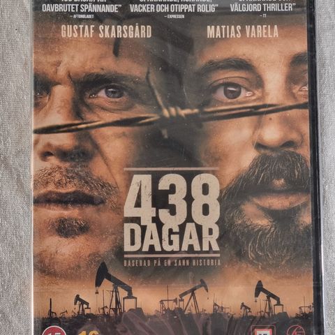 438 Dagar DVD ny forseglet norsk tekst