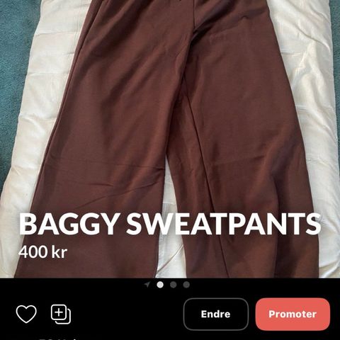 Baggy joggebukse