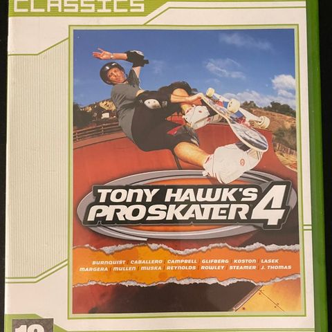 Komplett Tony Hawks Pro Skater 4 Xbox