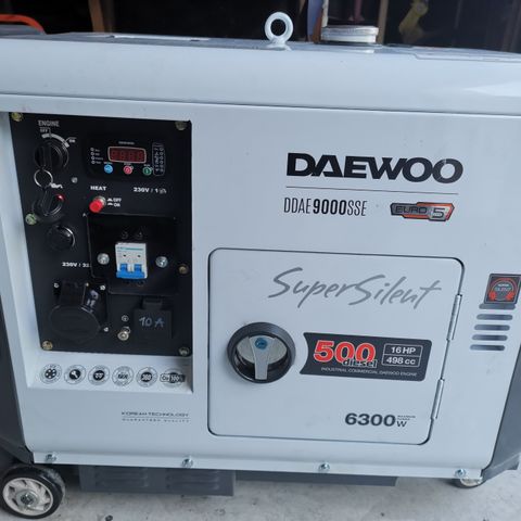 Daewoo Dieselaggregat 6000W