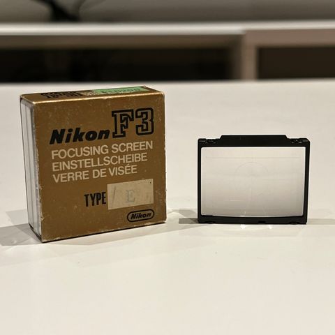 Nikon F3 Fokus skjerm type E