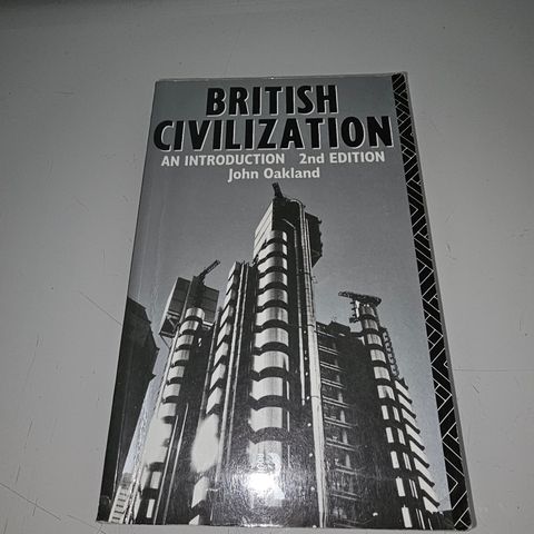 British Civilization. John Oakland