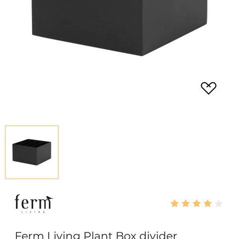 Ferm Living Plant Box divider - tilbehør