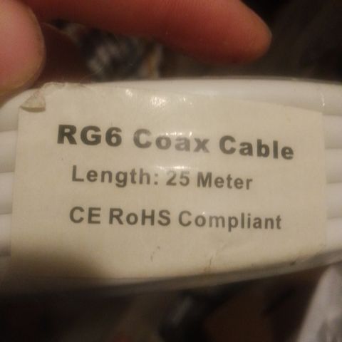 Coax kabel 25m