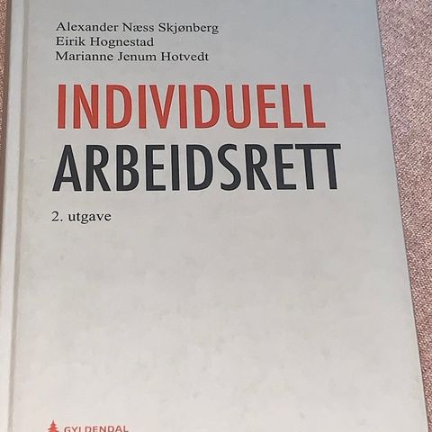 Skjønberg mfl., Individuell arbeidsrett