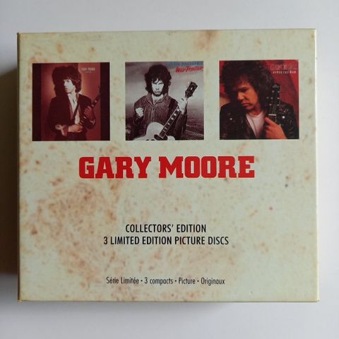 GARY  MOORE  / 3 cd