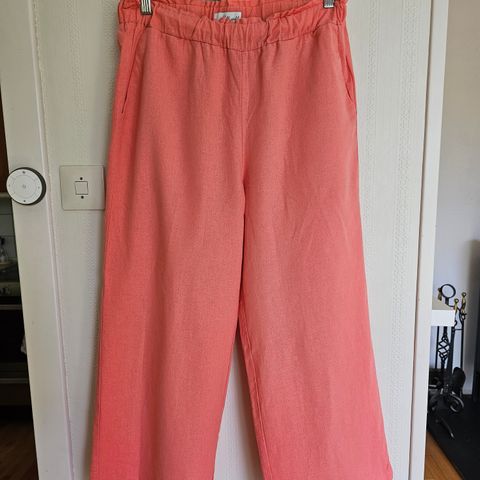 Bukse Culottes av linblanding, srr38/40.