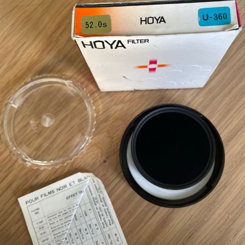 Hoya U-360 filter 52mm