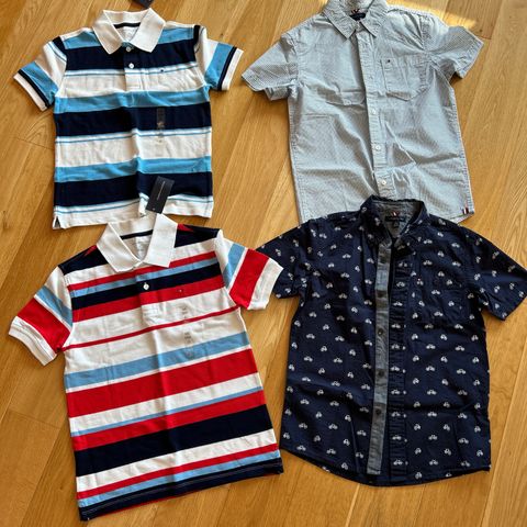 Klespakke merkeklær gutt (Tommy Hilfiger) str 8-10 og 12-14 år