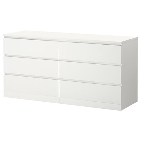 Hvit IKEA Kommode - Malm Serien