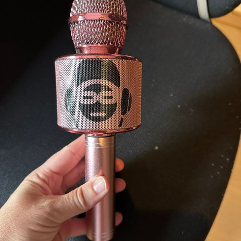 Trådløs Karaoke Mikrofon - Rosé