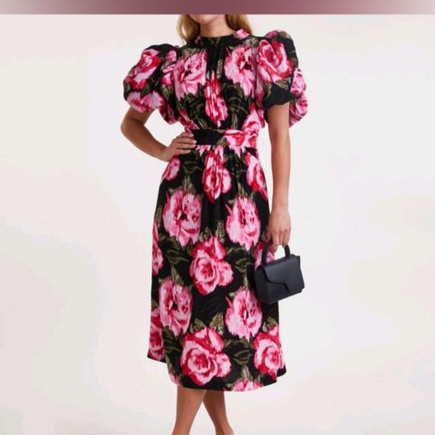 Rotate Puff Sleeve Dress str 38