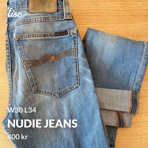 Nudie Jeans W30 L34
