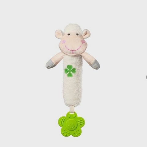 Ny Babyono babyrangle - Squeaky toy med bitering