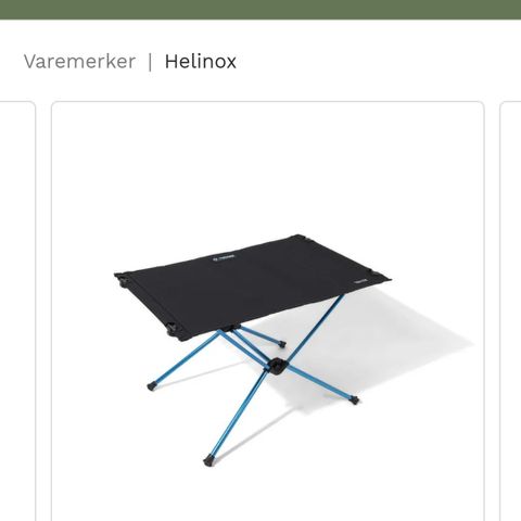 Helinox table one hardtop