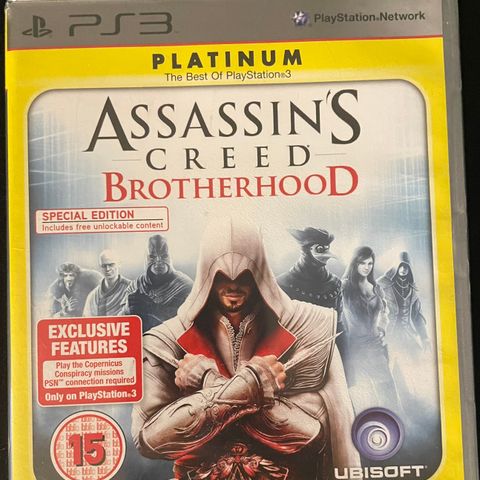 Komplett Assassins Creed Brotherhood PS3