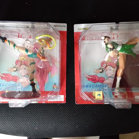 Anime figurer Street Fighter II Capcom Chun-li & Cammy