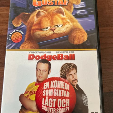 DVD . Gustav ( Pusur ) og Dodge Ball