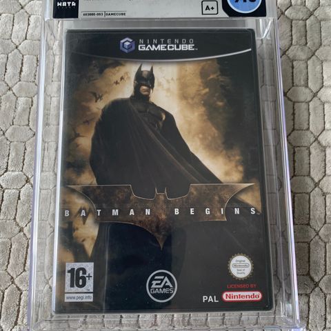 WATA 9.8 A+ Batman Begins | Gamecube | PAL