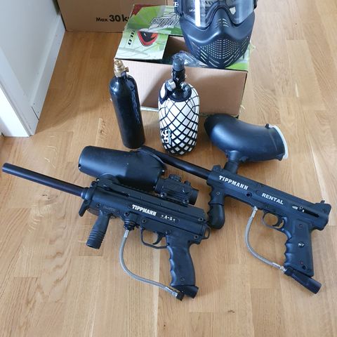 Tippmann Paintball utstyr selges