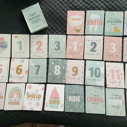 First moment cards