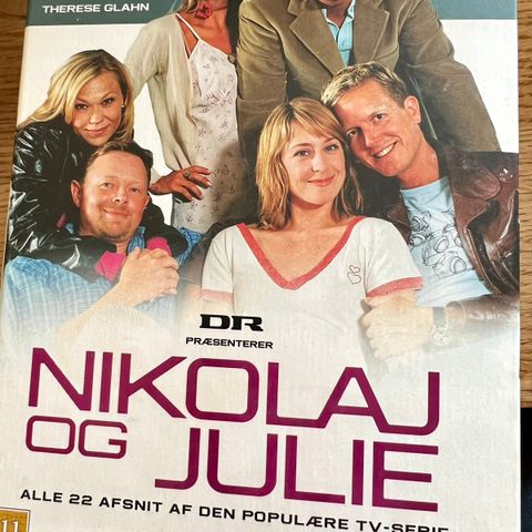 Danske serier på DVD