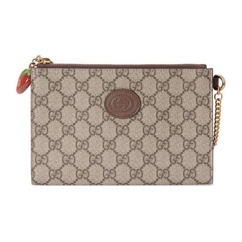 Gucci clutch G strawberry