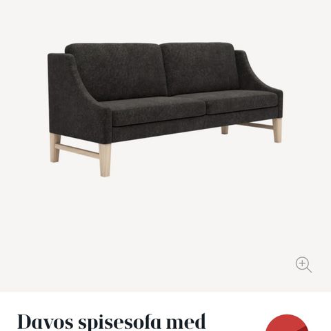 Davos Spisesofa