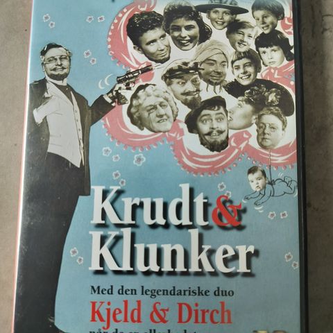 Krudt og Klunker ( DVD) Dansk Film - Kjeld og Dirch - 1958