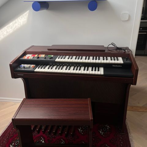 Vintage Technics el-orgel (SX2900A) gis bort!