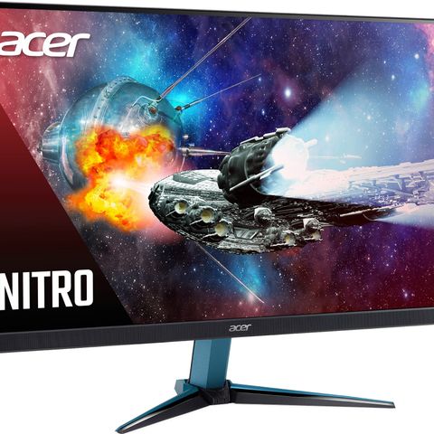 2 stk Acer Nitro gamingskjerm 27" QHD (1440p) IPS-panel, 170 Hz