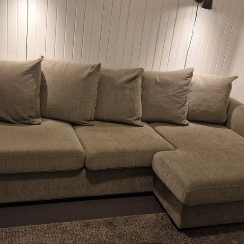 Lite brukt sofa